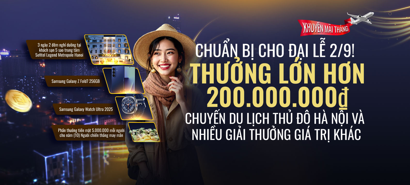 Thử Thách Mùa Mưa – Săn Quà 2/9 Cực Đỉnh!